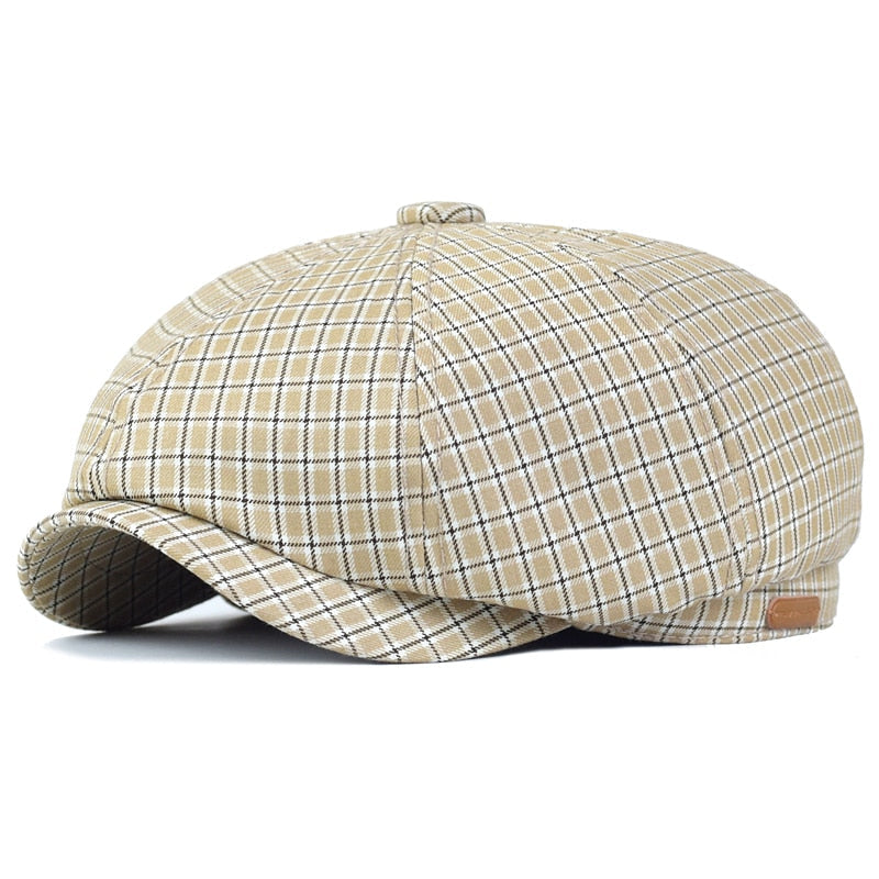 Boina Masculina Xadrez Stillo
