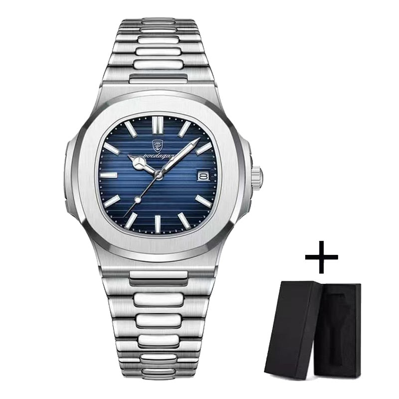 Relógio Masculino Poedagar Luxury